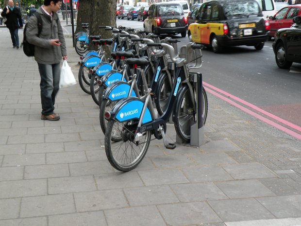  vélos en libre service